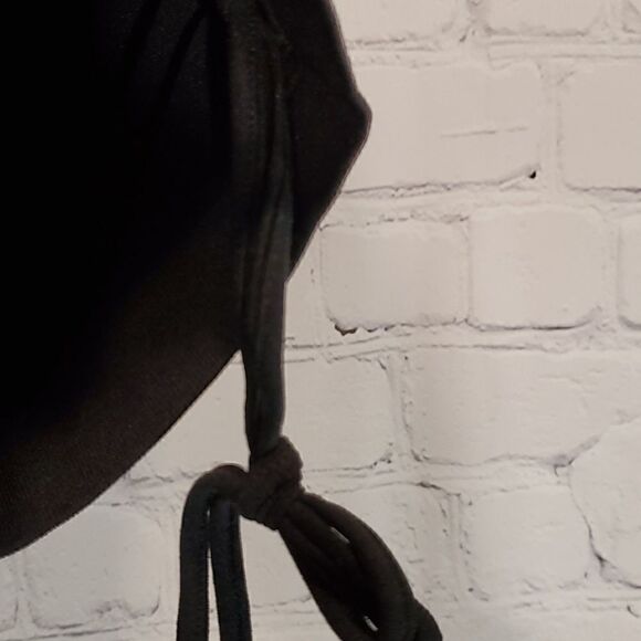 Social Revival seamless tie side black crop top size S NWT - Picture 7 of 7